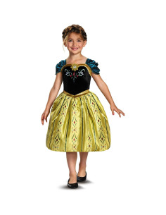 Vestido de Coronación Anna Frozen Clásico Niña M (7-8 años) 2