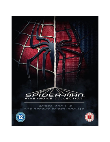 Colección Blu-Ray 5 Películas Spider-Man - Sam Raimi y Más
