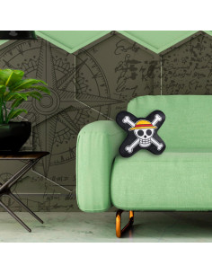 Cojín de Sofá One Piece 42.93 cm de Felpa Multicolor 2