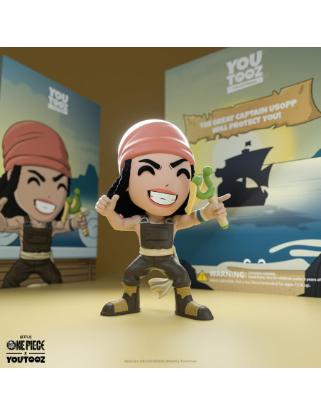 Figura de Vinilo Youtooz Usopp 11.43 cm One Piece Coleccionable Figura de Vinilo Youtooz Usopp 11.43 cm One Piece Coleccionable