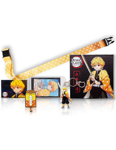 Caja Misteriosa Demon Slayer Zenitsu Agatsuma - 5 Coleccionables Caja Misteriosa Demon Slayer Zenitsu Agatsuma - 5 Coleccionables