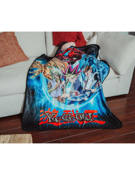 Manta de Felpa Yu-Gi-Oh! Surreal Entertainment 114x152 cm Manta de Felpa Yu-Gi-Oh! Surreal Entertainment 114x152 cm