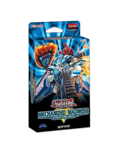 Deck de Estructura Yu-Gi-Oh! Locura Mecanizada 42 cartas