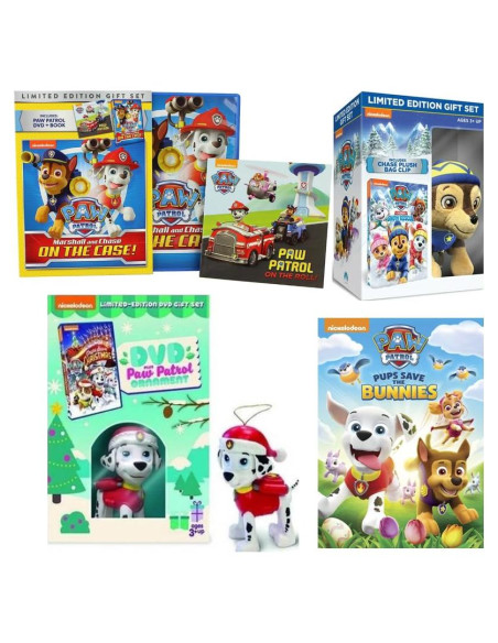 Colección Ultimate 4 DVD Paw Patrol Nick Jr. + Regalo Colección Ultimate 4 DVD Paw Patrol Nick Jr. + Regalo
