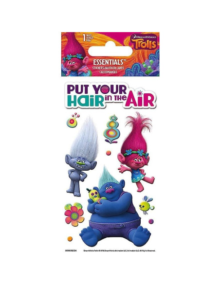 Conjunto de Favor de Fiesta Trolls - 6 Rellenos de Sorpresa Conjunto de Favor de Fiesta Trolls - 6 Rellenos de Sorpresa