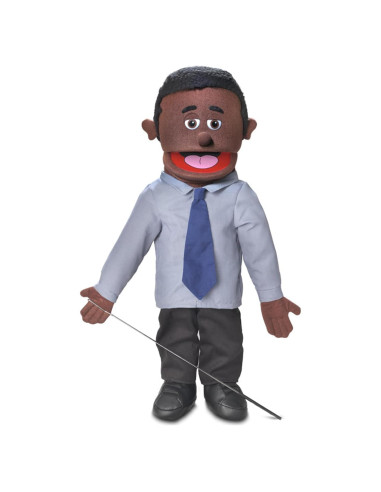 Títere de Ventrílocuo Silly Puppets 63.5 cm Papá Negro