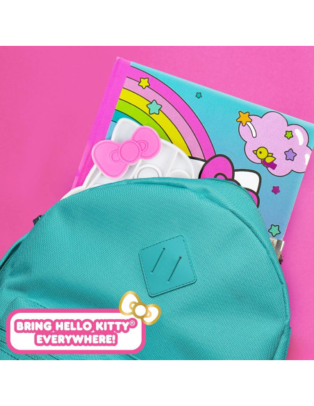 Diario Press N' Pop Hello Kitty con Juguete Antiestrés 60 Hojas Diario Press N' Pop Hello Kitty con Juguete Antiestrés 60 Hojas