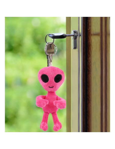 Llave de Peluche Alienígena Rosa DolliBu 12.7 cm Llave de Peluche Alienígena Rosa DolliBu 12.7 cm