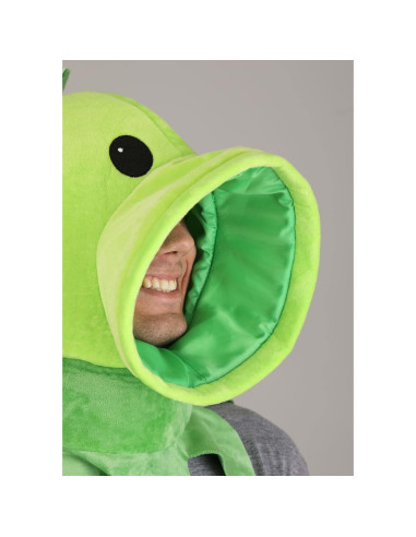 Sombrero de Peluche Peashooter Fun Costumes - Unisex Estándar