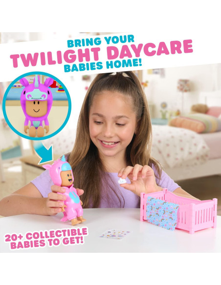 Muñeca Bebé Unicornio WowWee 7" - Paquete Deluxe Twilight Daycare Muñeca Bebé Unicornio WowWee 7" - Paquete Deluxe Twilight Daycare