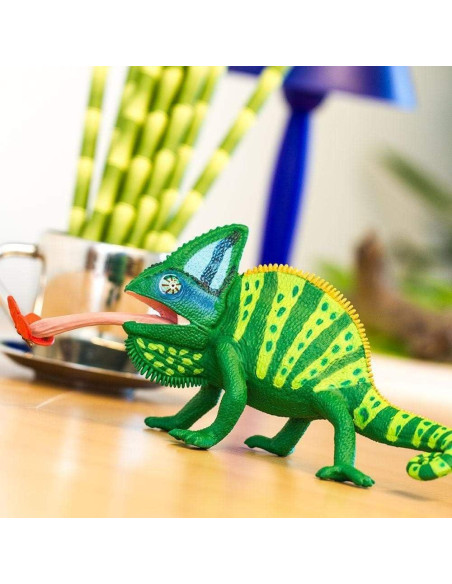 Figura Camaleón Velado Safari Ltd 23.5 cm Juguete Educativo Figura Camaleón Velado Safari Ltd 23.5 cm Juguete Educativo