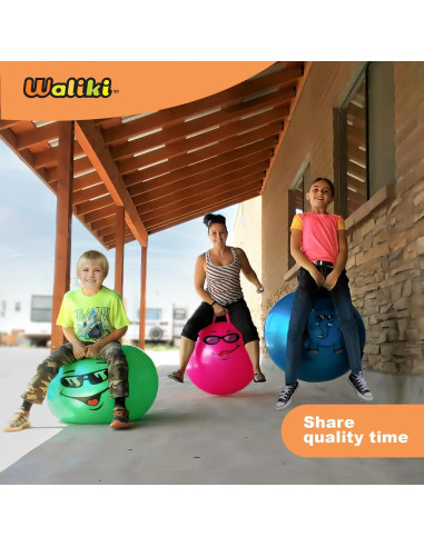 Pelota Saltarina Waliki Rosa 50cm para Niñas 7-9 Años