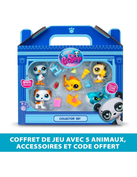 Littlest Pet Shop Paquete 5 Mejores Amigos de Playa Littlest Pet Shop Paquete 5 Mejores Amigos de Playa