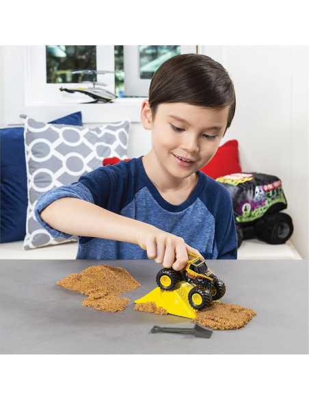 Conjunto Inicial Tierra Monster Jam Spin Master 1:64 + 227g Conjunto Inicial Tierra Monster Jam Spin Master 1:64 + 227g