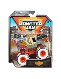 Camión Monstruo Metal Fundido Monster Jam Wasabi Warrior 1:64
