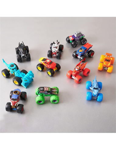 Camión Monstruo Metal Fundido Monster Jam Wasabi Warrior 1:64