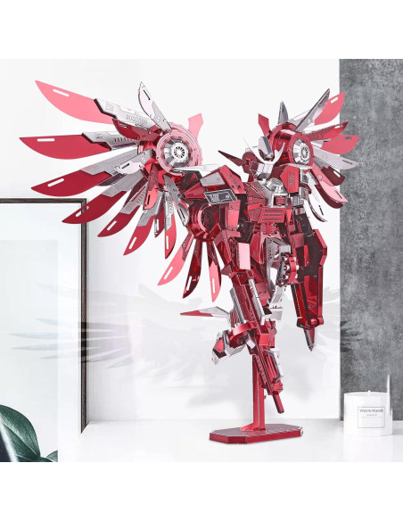 Puzzle 3D de Metal Piececool Mecha Alas Rugientes 215 Pcs Puzzle 3D de Metal Piececool Mecha Alas Rugientes 215 Pcs