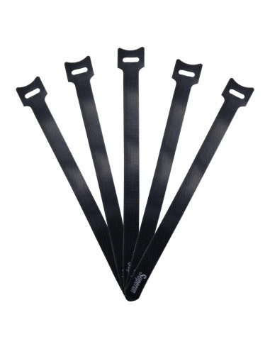 Sujetadores de Cables Superun 50 Pcs Negras 25,4 cm