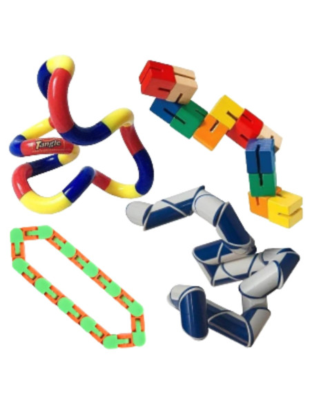 Paquete de Juguetes Antiestrés Star Magic - 4 Piezas Fidget Paquete de Juguetes Antiestrés Star Magic - 4 Piezas Fidget