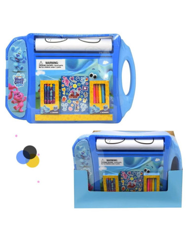 Escritorio de Arte Roller Blues Clues - Estuche de Arte 20 Piezas