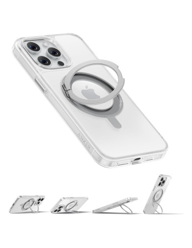 Funda Magnética Anker para iPhone 15 Pro Max Transparente