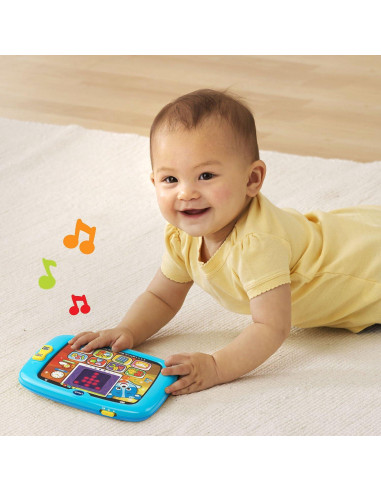 Tablet Táctil Iluminada VTech para Bebés Azul 9-36 meses