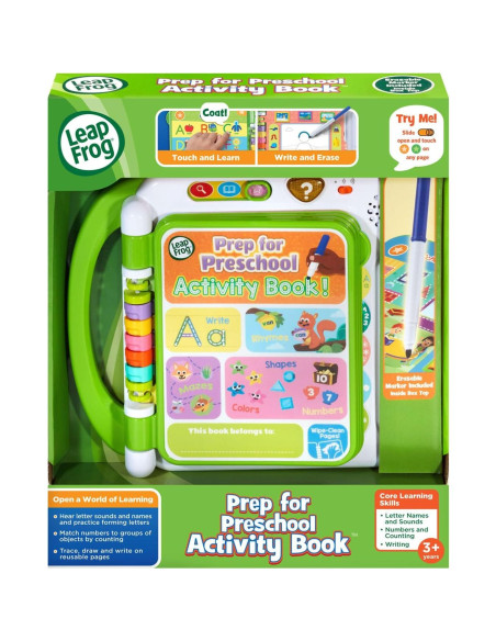 Libro de Actividades Interactivo LeapFrog Prep Preescolar Libro de Actividades Interactivo LeapFrog Prep Preescolar