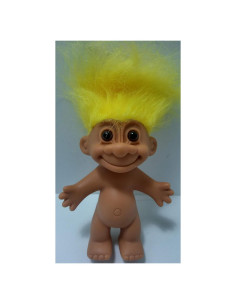 Muñeca Troll Coleccionable Russ 15 cm Cabello Amarillo