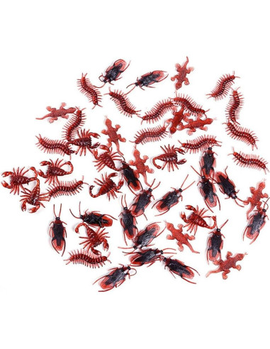 Juguetes de Broma Cooplay 30pcs Insectos Falsos para Fiesta