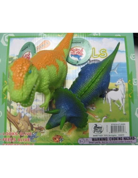 Dinosaurio Aplastable Warm Fuzzy | Juguete Antiestrés 17.78 cm Dinosaurio Aplastable Warm Fuzzy | Juguete Antiestrés 17.78 cm