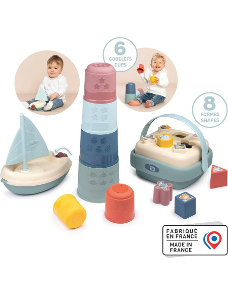 Smoby Torre Mágica y Barco de Vela - Juguete 12 meses a 3 años Smoby Torre Mágica y Barco de Vela - Juguete 12 meses a 3 años