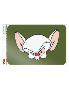Adhesivo Decorativo Pinky y el Cerebro 20.32x30.48cm