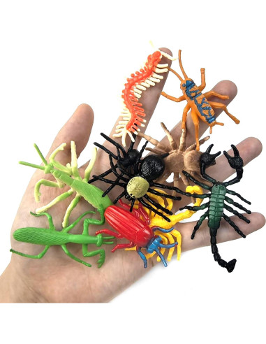 Set de 112 Juguetes de Insectos Realistas YOOHUA
