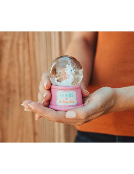 Globo de Nieve Iluminado Silver Buffalo Disney Aristocats Marie 55mm Globo de Nieve Iluminado Silver Buffalo Disney Aristocats Marie 55mm
