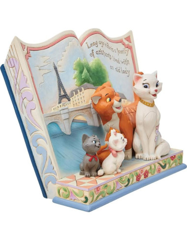 Figurita Enesco Tradiciones Disney Jim Shore Aristogatos 20.32cm