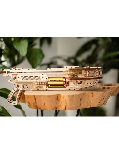 Wood Trick Ballesta de Balas 3D - Rompecabezas Mecánico DIY