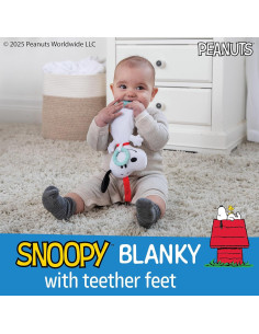 Manta Sensorial Snoopy Kids Preferred para Bebés 33x17 cm 2