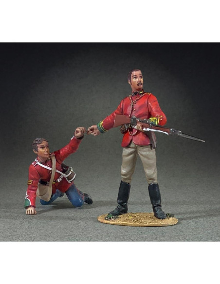 Soldados de Juguete W. Britain Guerra Anglo Zulu 24 Infantería 1:30 Soldados de Juguete W. Britain Guerra Anglo Zulu 24 Infantería 1:30
