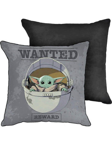 Funda Decorativa de Almohada Jay Franco Baby Yoda 38x38 cm Funda Decorativa de Almohada Jay Franco Baby Yoda 38x38 cm