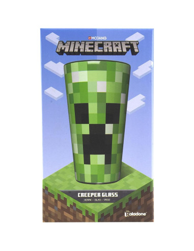 Vaso Tumbler Creeper Minecraft Paladone 414 ml Oficial