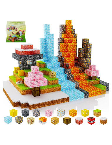 Bloques Magnéticos 100PCS Simplefine - Juguetes de Construcción