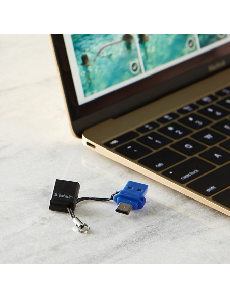 Verbatim 32GB Store 'n' Go Dual OTG USB 3.2 Flash Drive Verbatim 32GB Store 'n' Go Dual OTG USB 3.2 Flash Drive