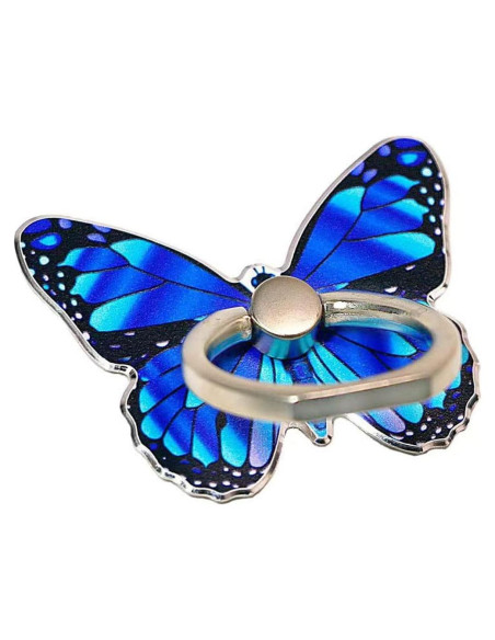 Soporte para Anillo de Teléfono Kinizuxi Azul con Rotación 360 Soporte para Anillo de Teléfono Kinizuxi Azul con Rotación 360