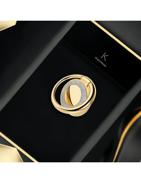 Soporte para anillo de teléfono móvil LLK Oro 360 ajustable Soporte para anillo de teléfono móvil LLK Oro 360 ajustable