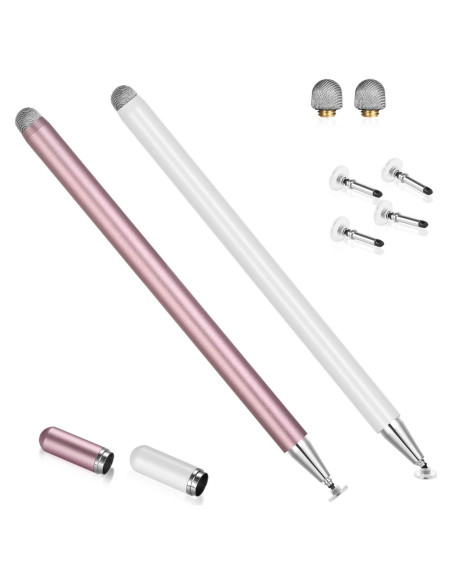Lápiz Stylus Universal OOCLCURFUL con Punta de Disco y Fibra Lápiz Stylus Universal OOCLCURFUL con Punta de Disco y Fibra