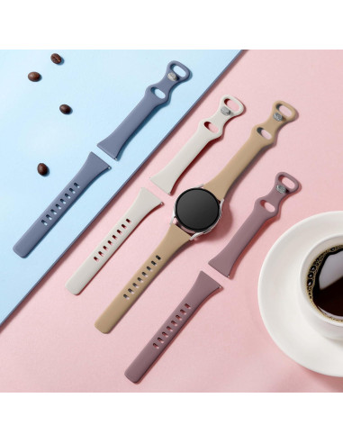 Banda de Silicona GEAK para Samsung Galaxy Watch 4/5/6/7 20mm