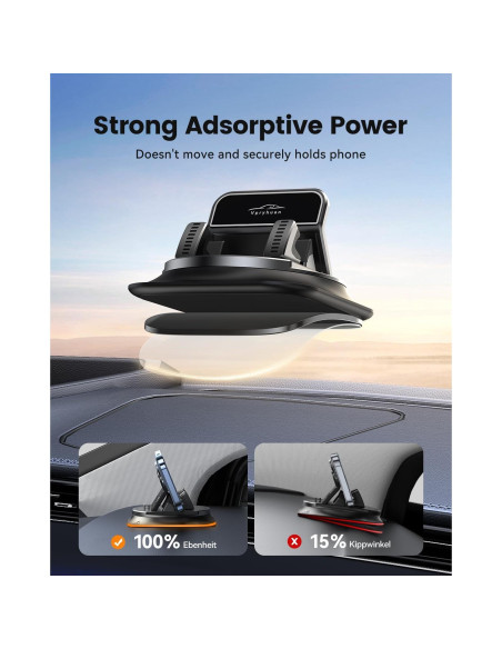 Soporte para teléfono de automóvil Vpryhuan 2025 ajustable Soporte para teléfono de automóvil Vpryhuan 2025 ajustable