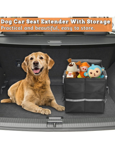 Extensor de Asiento Trasero para Perros Fhiny 34x30.5cm Plegable