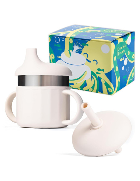 Vaso Antivuelco Jumble Dream 198ml Silicona Acero Inoxidable Vaso Antivuelco Jumble Dream 198ml Silicona Acero Inoxidable