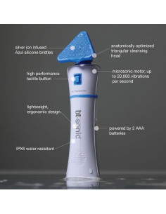 Cepillo Facial Limpiador Bio-Therapeutic bt-Sonic Silicona 2
